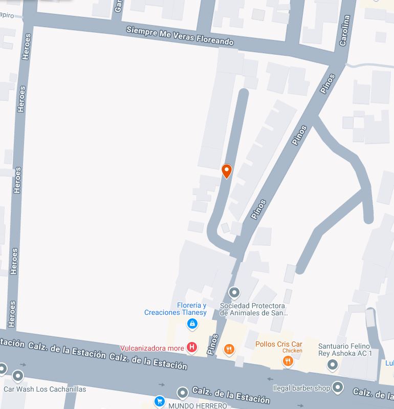 Casa Tres Map